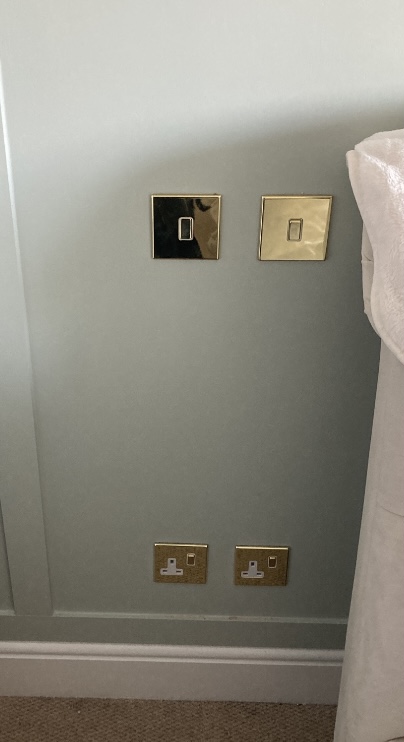 New Brass Switches and Sockets 