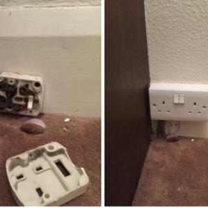 Plug sockets replaced Electrician in Dartford
